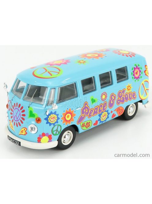 Corgi - Volkswagen T1 Minibus Peace & Love 1961 Light Blue