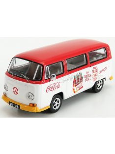   Corgi - VOLKSWAGEN T1 CAMPER VAN COCA-COLA ZING 1961 RED WHITE