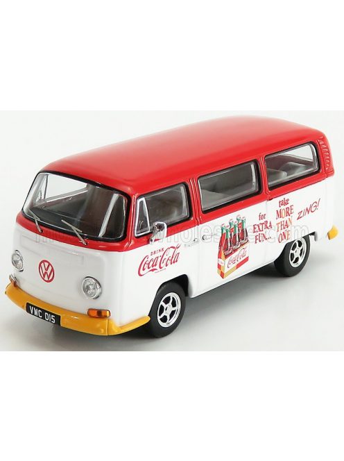 Corgi - VOLKSWAGEN T1 CAMPER VAN COCA-COLA ZING 1961 RED WHITE