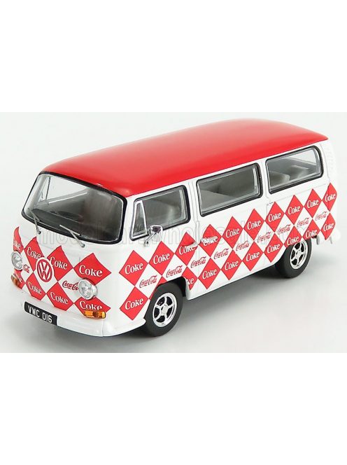 Corgi - VOLKSWAGEN T1 CAMPER VAN COCA-COLA COKE 1961 WHITE RED