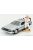 Corgi - De Lorean Time Machine With Figure - Back To The Future 1 - Ritorno Al Futuro 1 Silver