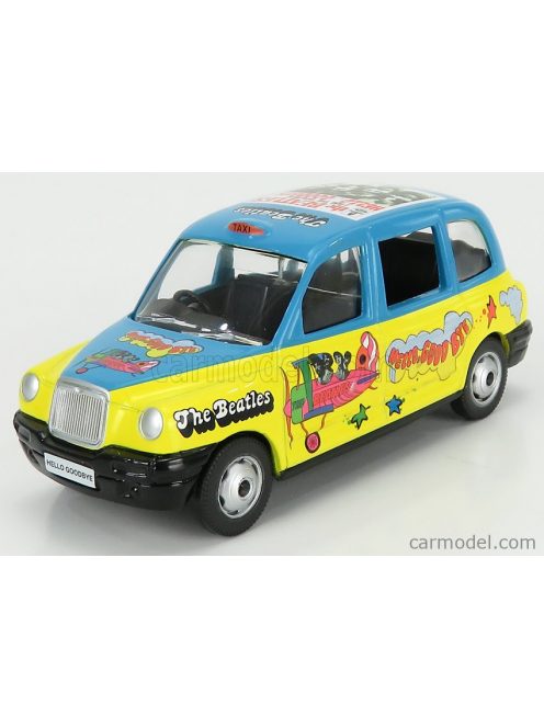 Corgi - Austin London Taxi Lti Tx4 2014 - The Beatles Yellow Light Blue