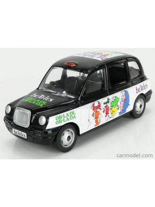 Corgi - Austin London Taxi Lti Tx4 2014 - The Beatles - Ob-La-Di Ob-La-Da Black White