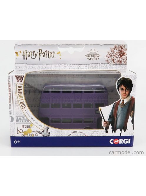 Corgi - Routemaster Knight Triple Decker Autobus Harry Potter - Movie Purple