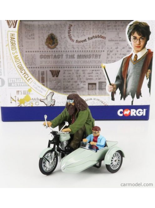 Corgi - Motorcycle Hagrid'S Sidecar Harry Potter - Movie Very Light Green