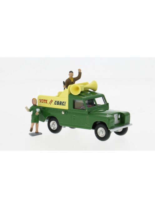 Corgi - Land Rover Public Address Vehicle, grün/gelb, 1964, 1:43