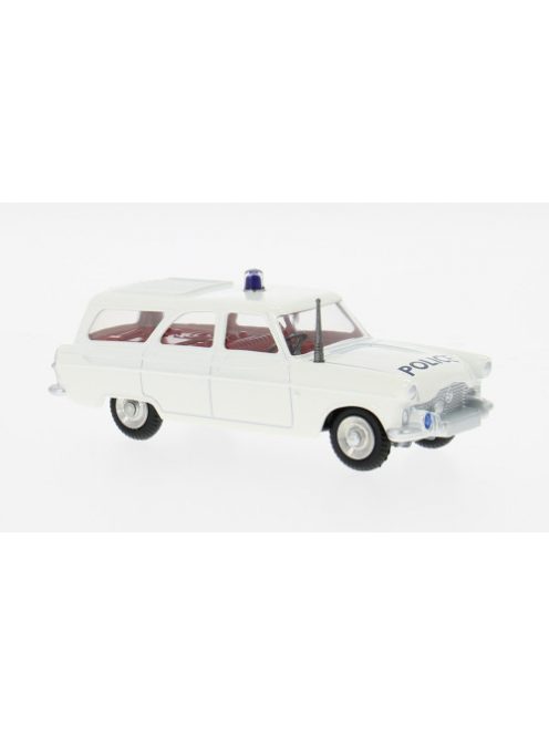 Corgi - Ford Zephyr Motorway Patrol, weiss, 1960, 1:48