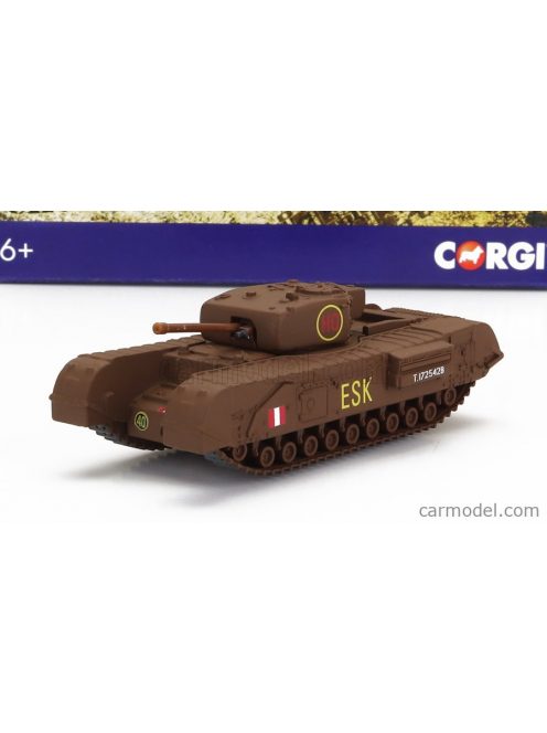 Corgi - Tank Churchill Mkiii 1941 - Cm. 8.0 Military Brown