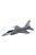 Corgi - LOCKHEED MARTIN F-16C FIGHTING FALCON MILITARY AIRPLANE 1978 GREY