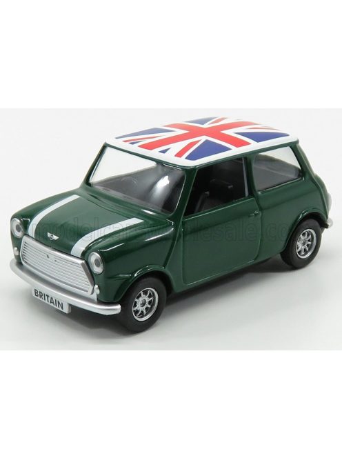 Corgi - MINI COOPER 1961 - ENGLISH FLAG GREEN