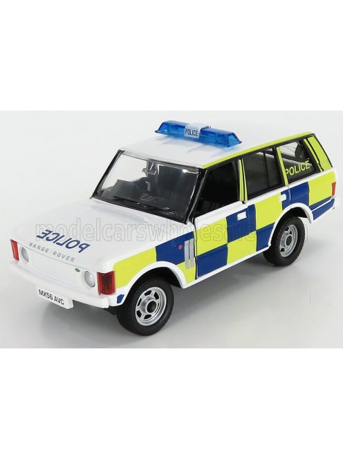 Corgi - LAND ROVER RANGE ROVER POLICE 1971 BLUE YELLOW