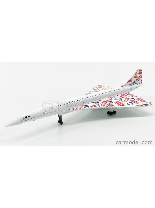 Corgi - Aerospatiale Concorde Airplane 1969 - 18.0 Cm X 8.5 Cm White