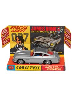   Corgi - ASTON MARTIN DB5 1965 - 007 JAMES BOND - GOLDFINGER 1964 - 60's VERSION SILVER