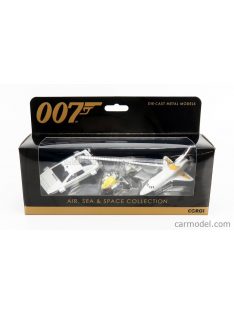   Corgi - Lotus Set 007 James Bond - Esprit 1977 - The Spy Who Loved Me - La Spia Che Mi Amava - Gyrocopter - Little Nellie 1967 - Helicopter You Only Live Twice - Space Shuttle - Moonraker White Yellow