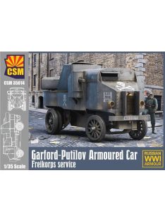   Copper State Models - 1/35 Garford-Putilov Armoured Car Freikorps Service