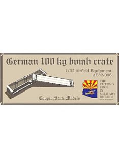 Copper State Models - 1/32 German 100kg bomb crate