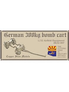 Copper State Models - 1/32 German 300kg bomb cart