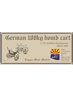 Copper State Models - 1/32 German 100kg bomb cart