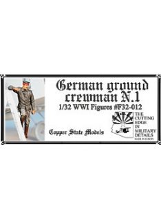 Copper State Models - 1/32 German ground crewman N.1