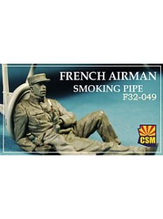 Copper State Models - 1/32 French airman smoking pipe