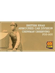   Copper State Models - 1/35 British RNAS Armoured Car Division crewman obserwing