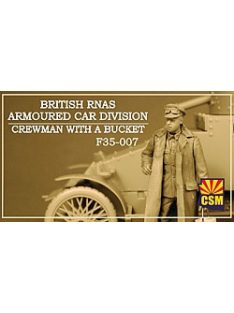   Copper State Models - 1/35 British RNAS Armoured Car Division  crewman with bucket