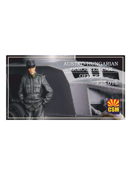 Copper State Models - 1/35 Austro-Hungarian Armoured Car Officer