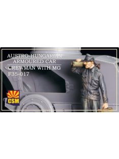   Copper State Models - 1/35 Austro-Hungarian Armoured Car Crewman with MG