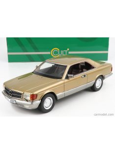   Cult-Scale Models - Mercedes Benz S-Class 380Sec (C126) Coupe 1982 Gold Met