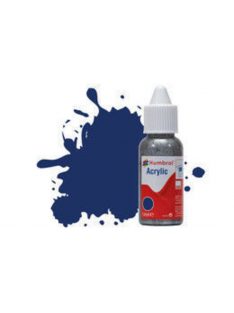   Humbrol - HUMBROL ACRYLIC DROPPER BOTTLE 14ML No 15 Midnight Blue - Gloss