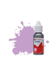   Humbrol - HUMBROL ACRYLIC DROPPER BOTTLE 14ML No 42 Pastel Violet Matt