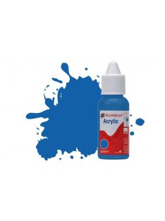   Humbrol - HUMBROL ACRYLIC DROPPER BOTTLE 14ML No 52 Baltic Blue - Metallic