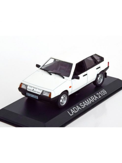 Deagostini - 1:43 Lada Samara 2109 White, 1987