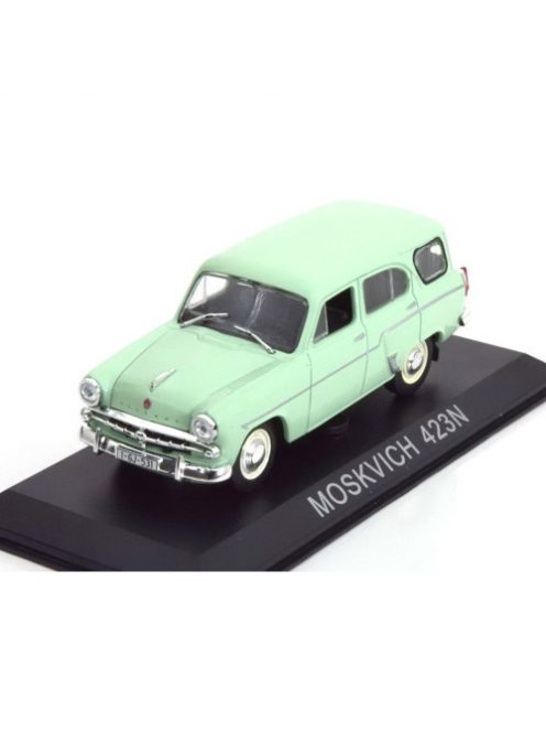 Deagostini - 1:43 Moskwitch 423N Legendary Cars, Light Green