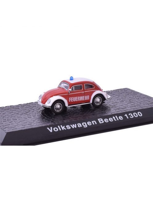 Deagostini - 1:72 1962 Volkswagen Beetle 1300, Red/White