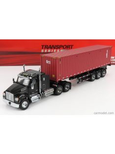   Dm-Models - Kenworth T880 Sbfa Truck Container 40" 1990 Black Brown