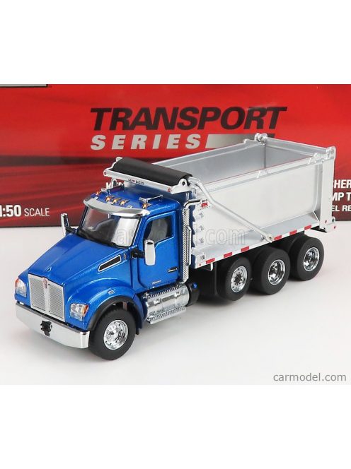 Dm-Models - Kenworth T880S Truck Cassone Ribaltabile 4-Assi 1990 Blue