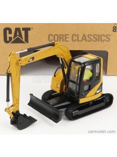   Dm-Models - Caterpillar Cat308C Cr Escavatore Cingolato - Tractor Hydraulic Mini Excavator Yellow Black