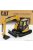 Dm-Models - Caterpillar Cat308C Cr Escavatore Cingolato - Tractor Hydraulic Mini Excavator Yellow Black