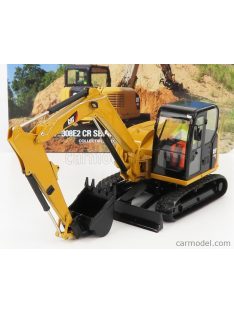   Dm-Models - Caterpillar Cat308E2 Cr Sb Escavatore Cingolato - Tractor Hydraulic Mini Excavator Yellow Black