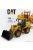 Dm-Models - Caterpillar Cat930K Ruspa Gommata - Scraper Tractor Wheel Loader Yellow Black