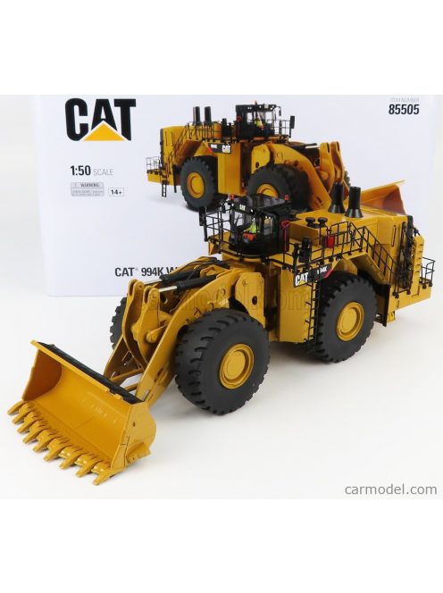 Dm-Models - Caterpillar Cat994K Ruspa Gommata - Scraper Tractor Wheel Loader - Rock Configuration Yellow Black