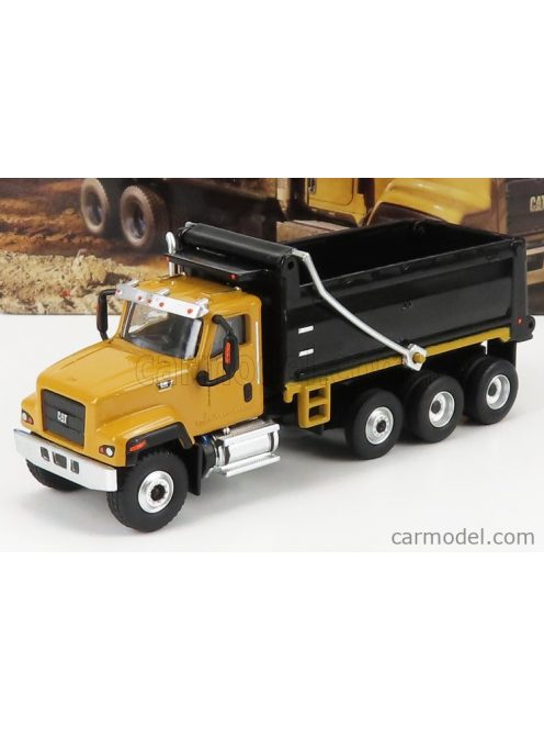 Dm-Models - Caterpillar Ct681 Cassone Ribaltabile 4-Assi 2016 - Dump Truck Yellow Black