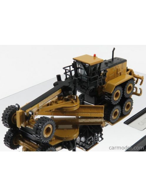 Dm-Models - Caterpillar Cat24M Ruspa Livellatrice Gommata - Scraper Tractor Motor Grader Yellow Black