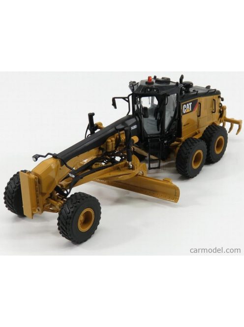 Dm-Models - Caterpillar Cat14M3 Ruspa Livellatrice Gommata - Scraper Tractor Motor Grader Yellow Black