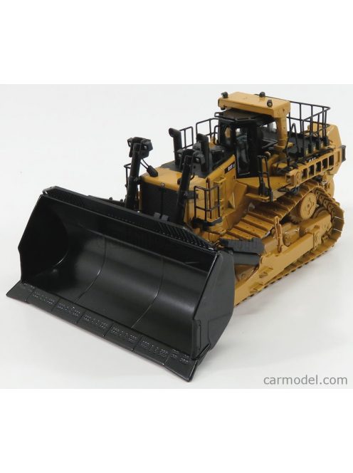 Dm-Models - Caterpillar Catd11T Carrydozer Ruspa Cingolata - Scraper Type Tractor Yellow Black