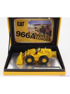   Dm-Models - Caterpillar Cat966A Ruspa Gommata - Scraper Tractor Wheel Loader Yellow Black