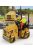 Dm-Models - Caterpillar Catcb2.7 Rullo Vibrante Monotamburo - Schiacciasassi - Stone Crusher Roll - Utility Compactor Yellow Black