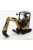 Dm-Models - Caterpillar Cat301.7 Cr Escavatore Cingolato - Tractor Hydraulic Mini Excavator Yellow Black