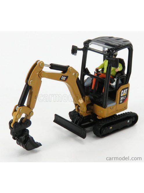 Dm-Models - Caterpillar Cat301.7 Cr Escavatore Cingolato - Tractor Hydraulic Mini Excavator Yellow Black